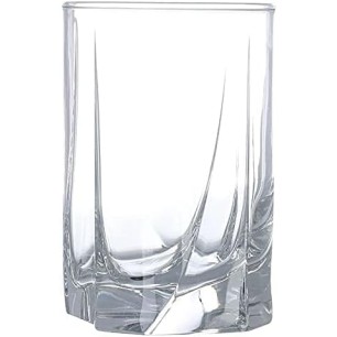 Стъклена чаша за вода / безалкохолни напитки, 255мл, h10см, ф6,7см, LUNA - Pasabahce