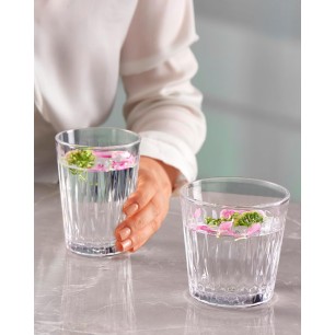 Стъклена чаша за уиски / аператив, ниска, 250мл, h10,4см, ф7,7/5,8см, LUZIA - Pasabahce