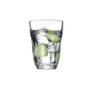 Стъклена чаша за вода / безалкохолни напитки, висока, 235мл, h10,5см, ф7,5/4,3см, BAROQUE - Pasabahce