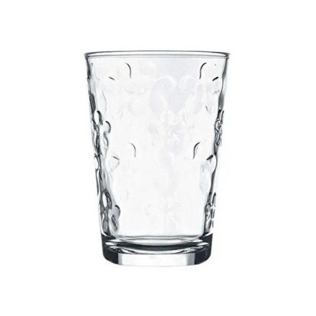 Стъклена чаша за вода / безалкохолни напитки, 205мл, h10см, ф6,8/5,2см, FLOWERS - Pasabahce