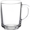 Стъклена чаша за топли напитки, MUG, Нескафе, 250мл, h9,5см. ф7,4/5,2см, PUB - Pasabahce