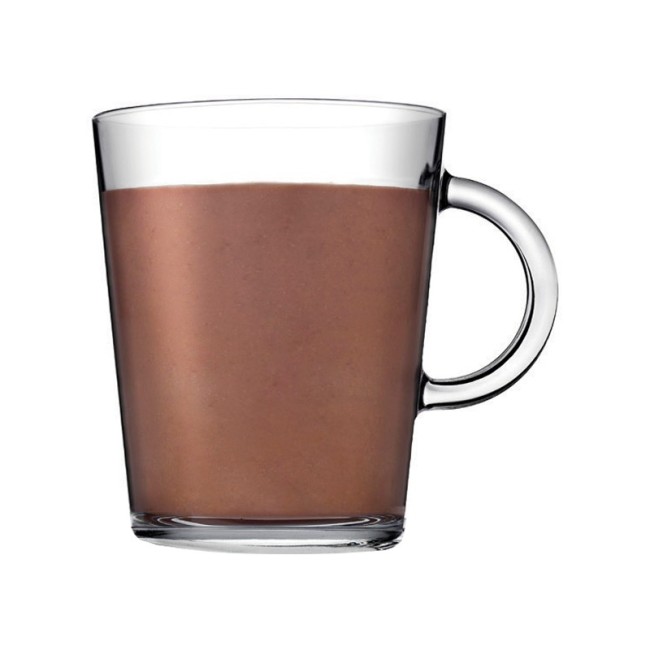 Стъклена чаша за топли напитки, MUG, 400мл, h11,4см. ф9/6,7см, TRIBECA - Pasabahce