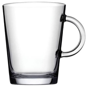 Стъклена чаша за топли напитки, MUG, 400мл, h11,4см. ф9/6,7см, TRIBECA - Pasabahce