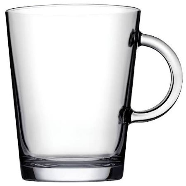 Стъклена чаша за топли напитки, MUG, 400мл, h11,4см. ф9/6,7см, TRIBECA - Pasabahce
