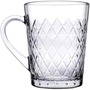 Стъклена чаша за топли напитки, MUG, 265мл, h10см. ф7,9/6,1см, RUBY - Pasabahce
