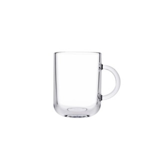 Стъклена чаша за топли напитки, MUG, 330мл, h10.3см. ф7,7см, ICONIC - Pasabahce