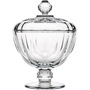 Стъклена захарница, ф11,1см, h15,3см, DIAMOND - Pasabahce