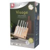 Комплект ножове 5 бр. на магнитна дървена стойка Visage - Richardson Sheffield