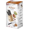 Комплект ножове на стойка  6 бр.  Artisan Natural Block - Richardson Sheffield