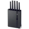 Комплект кухненски ножове 5 бр. на стойка Edge Black - Richardson Sheffield