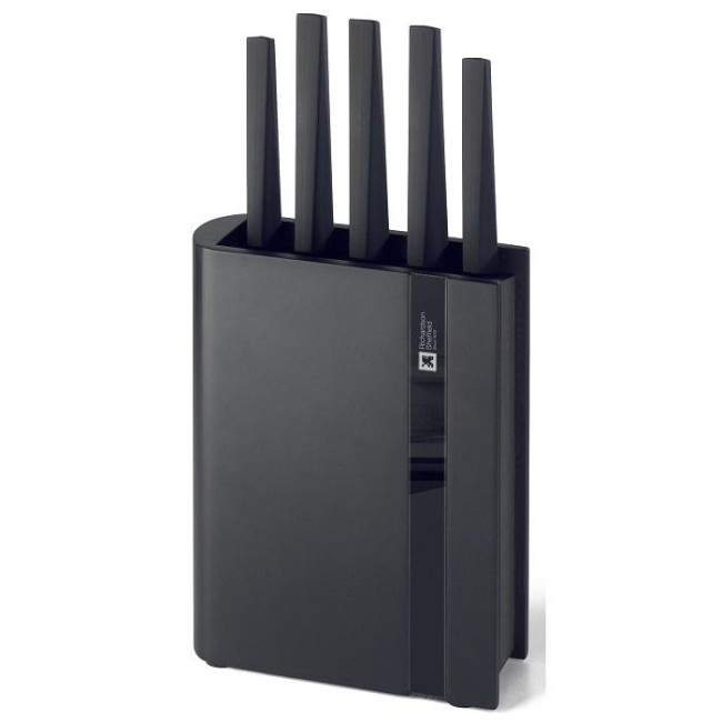 Комплект кухненски ножове 5 бр. на стойка Edge Black - Richardson Sheffield