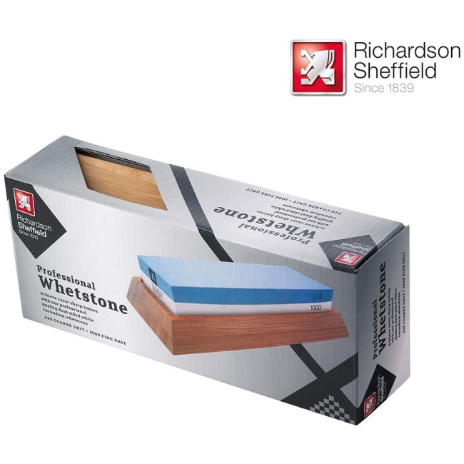 Камък за заточване на ножове 20.32x8.89x5.08см 879.97гр LUXURY WHETSTONE - Richardson Sheffield