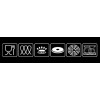 Алуминиев уок тиган с незалепващо покритие 28xh8,5см RUBY INDUCTION-(NET S 504) - Horecano