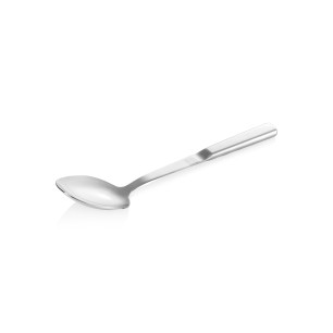 Иноксова лъжица за сервиране, 31см (основа - 10x6,5см), Kitchen Tool 1857 - WAS