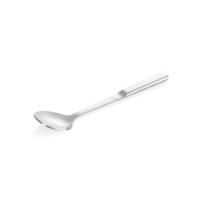 Иноксова лъжица за сервиране на салата, 31см (основа - 8x6см), Kitchen Tool 1857  - WAS