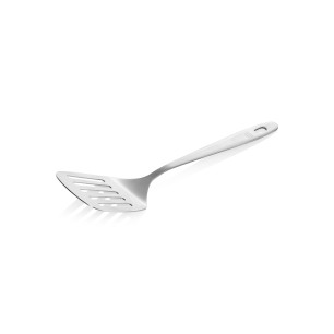 Иноксова решетъчна шпатула, 32см (основа - 9x8см), Kitchen Tool 1879 - WAS