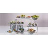 Иноксова стойка за бюфет GN 1/2 : GN 1/4 32,5х26,5см ASIA PLUS - APS