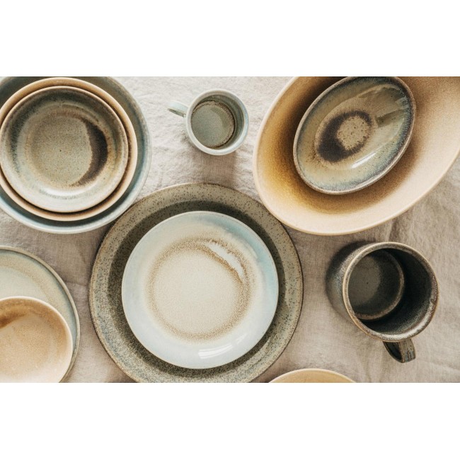 Порцелановa купа, овална, 19,3x25,7см, h6,5см, GOBI CRAFT - Suisse Langenthal