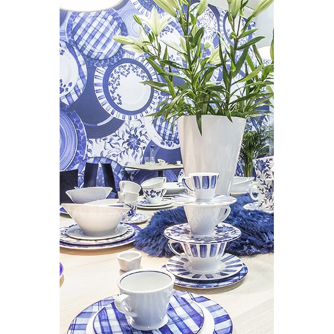 Порцеланова  чиния плитка  ф24см h2.1см MIR2124/X8850 CLOVER - Lilien
