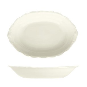 Порцеланова овална купa 36x24см h6,2см VERONA IVORY - G.Benedikt