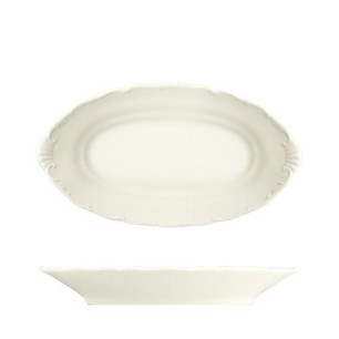 Порцеланово овално плато 26x14,2см h3,8см VERONA IVORY - G.Benedikt