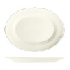 Порцеланово овално плато 32x22,5см h2,6см VERONA IVORY