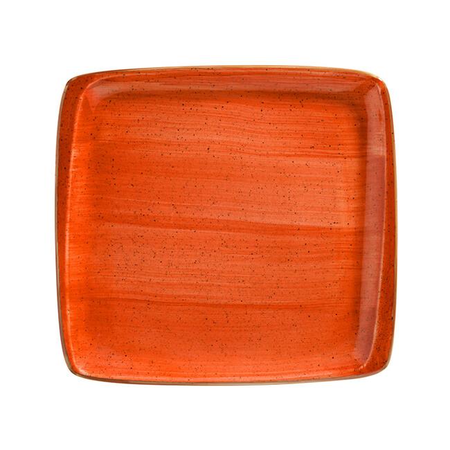 Порцеланова чиния  квадратна  22x20см   BONNA - TERRA COTTA (ATC MOV 28KR)