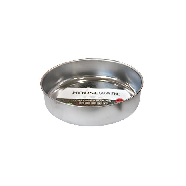 Тава  - хром кръгла  ф34x7.5см HOUSEWARE(31351) - Horecano