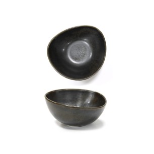 Порцеланова купа  ф12см 500мл ANTIQUE-BLACK (TR0004-5B) - Horecano