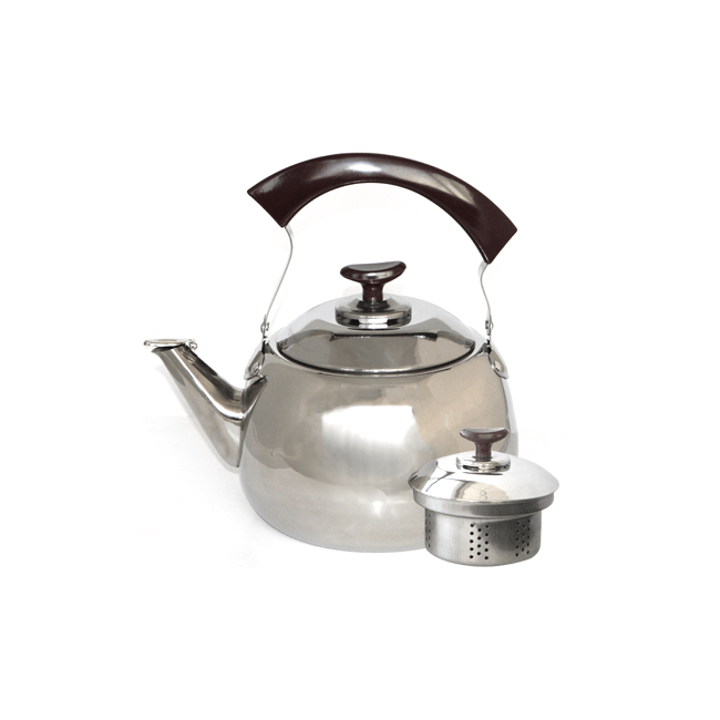 Хромиран чайник с цедка 20см. 3л. CN-(5347-0380-3) - Horecano