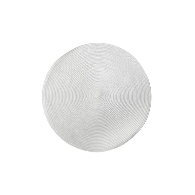 Подложка за хранене кръгла ф38см бяла PVC CN-(981530) 193673 - Horecano