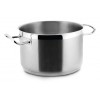 Иноксова  дълбока тенджера без капак   Eco-Chef ф40см h24.5см  30.70л  - Lacor