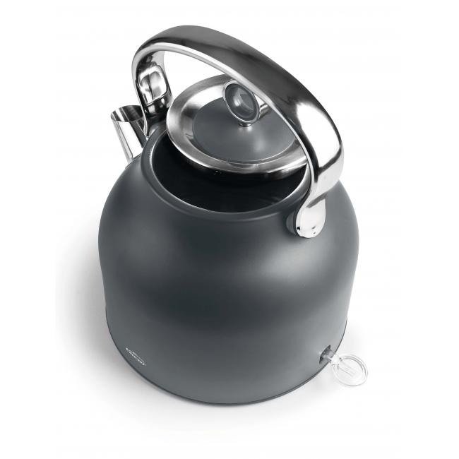 Електрически ретро чайник 220-240V, 50/60Hz, 2200W, 1,70л, 26x19,5x26,5см, 1,20кг - Lacor