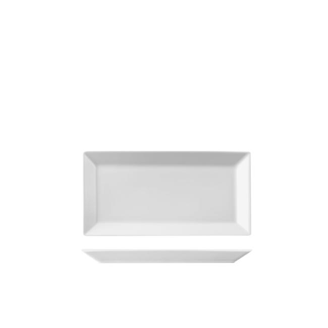 Порцеланово плато правоъгълно 22,4x11,4xh2см ACTUAL - Suisse Langenthal