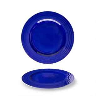 Порцеланова чиния плитка  ф24см AQU2124/X8866 INDIGO - Lilien