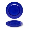 Порцеланова чиния плитка ф28см h2см AQU2128/X8866 INDIGO - Lilien