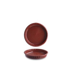 Порцеланова кръгла форма за печене 24см h4.2cm VOLCANO HOME BAKING - G.Benedikt