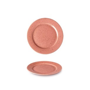 Порцеланова чиния плитка ф20см h1,8см LIFESTYLE TERRACOTTA - Lilien