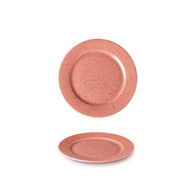 Порцеланова чиния плитка ф20см h1,8см LIFESTYLE TERRACOTTA - Lilien
