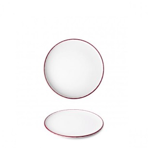 Порцеланова плитка чиния ф20см Optimo Picnic Red - G.Benedikt