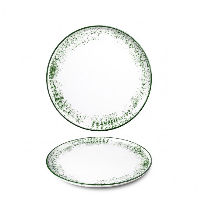 Порцеланова плитка чиния ф26см Optimo Spin Green - G.Benedikt