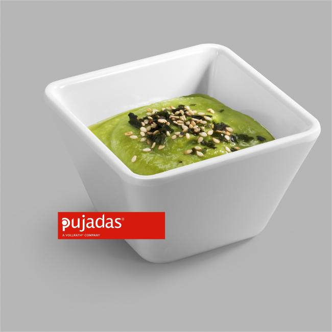 Меламинова купа квадратна  дълбока 13х13х7см - Pujadas