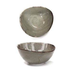 Порцеланова купичка ф12см  ANTIQUE-GREY (TR0004-5G) - Horecano