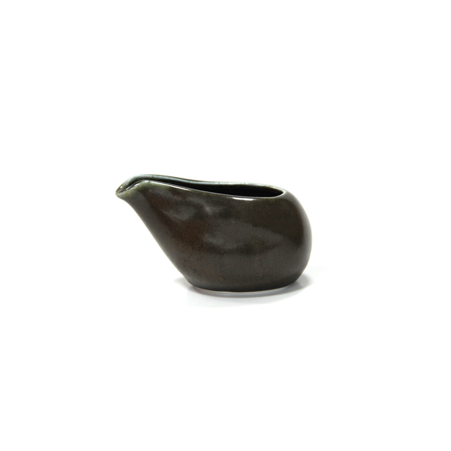 Порцелановa сосиера 100мл ANTIQUE-BLACK (TR0007B) - Horecano