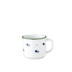 Порцеланова чаша / канче 8см h7см 180мл с декор Altaussee Blau RETRO MUGS - G.Benedikt 