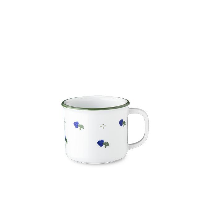 Порцеланова чаша / канче 8см h7см 180мл с декор Altaussee Blau RETRO MUGS - G.Benedikt 