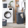 Пластмасов кош за дрехи 55л 44,8x38,9x56,5см антрацит HOME-(TRN-171-04) - Horecano