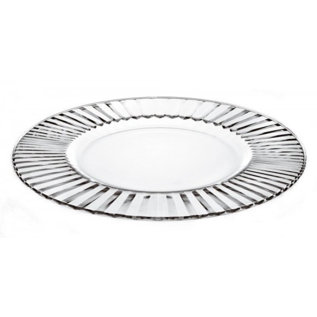 Стъклено плато кръгло  32см DIVA 62269 - VIDIVI