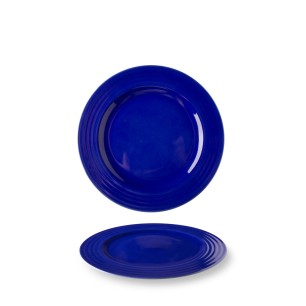 Порцеланова чиния плитка  ф20см AQU2120/X8866 INDIGO - Lilien