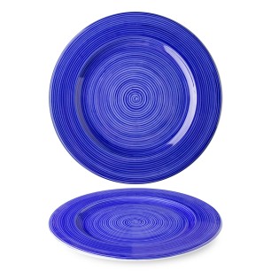 Порцеланова чиния плитка ф31см MIR2131/X8849 SPIRAL - Lilien
